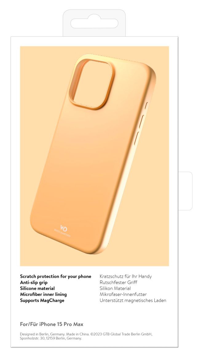 Mag Urban Case Cover für Apple iPhone 15 Pro Max  (Gelb) 