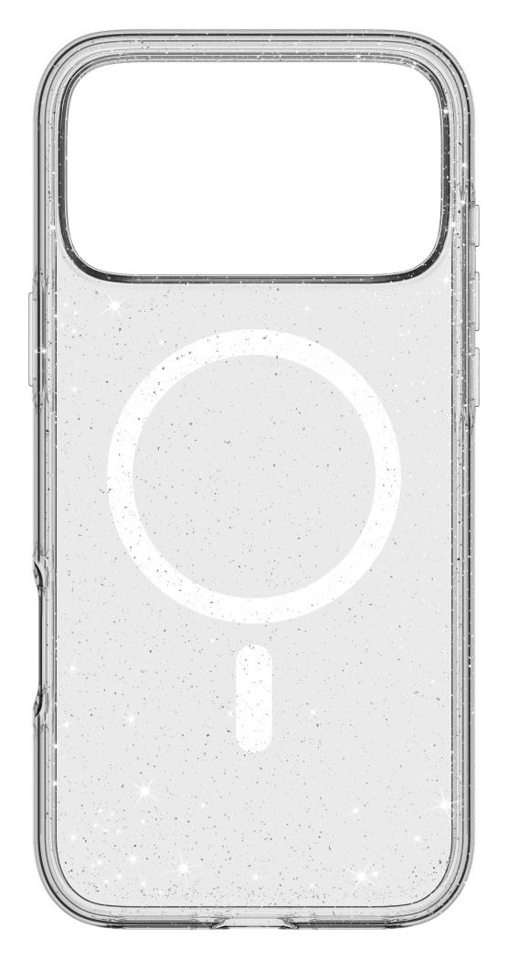 Mag Glitter Cover für Apple iPhone 17 Pro Max  (Transparent) 