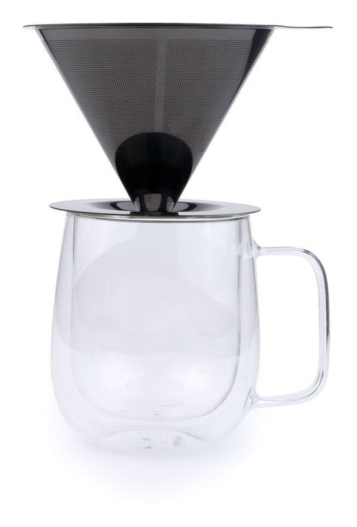 602134 Bloom  Wiederverwendbarer Kaffeefilter  (Schwarz) 