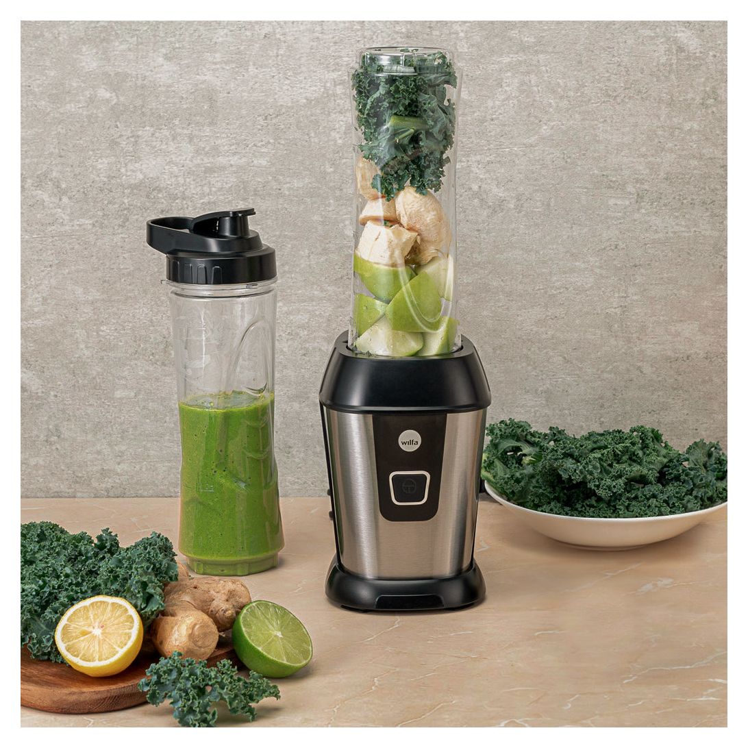 BL-5002GO Blend 2Go 0,6 l Standmixer 500 W (Schwarz, Transparent) 