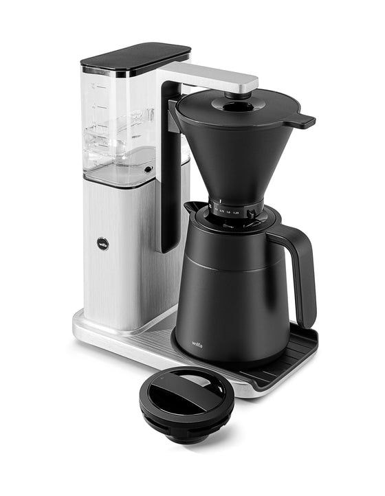 CM10ABA-T125 10 Tassen Filterkaffeemaschine 1,2 l  (Schwarz, Aluminium) 