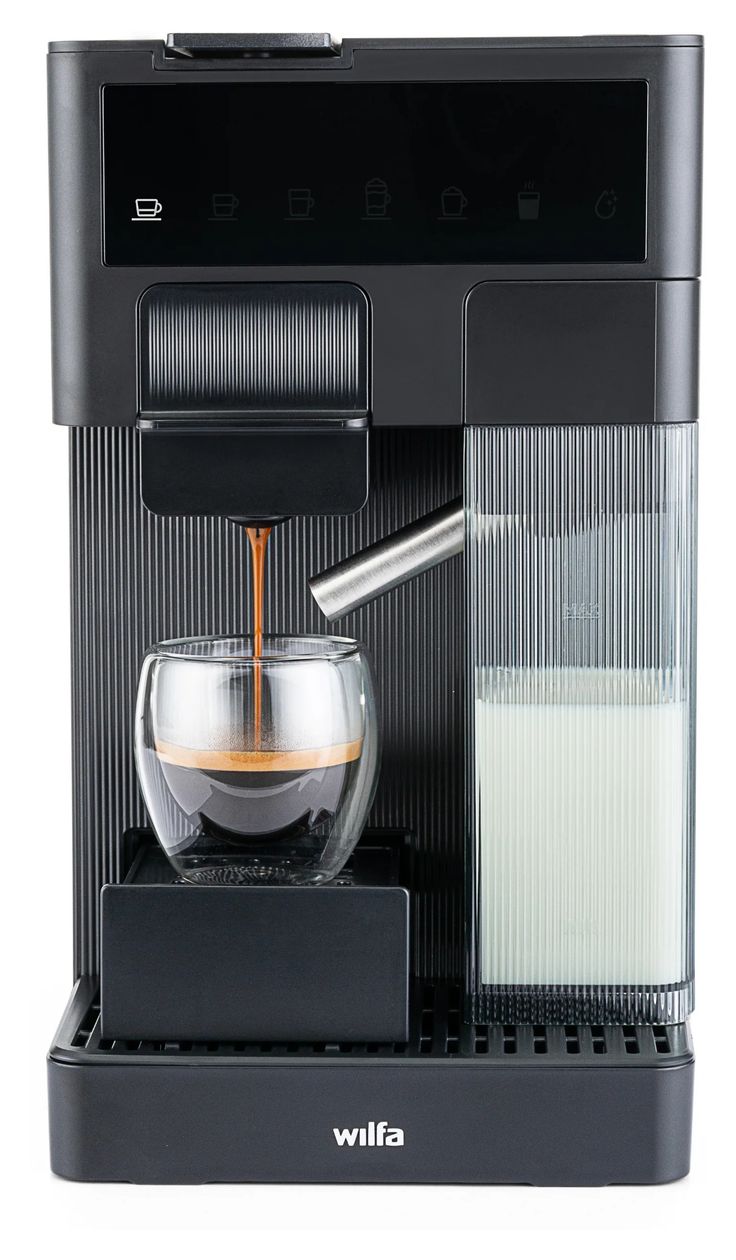 MMA1T-TCM20 Volo Multi Kaffeekapsel, Gemahlener Kaffee Maschine  (Schwarz) 