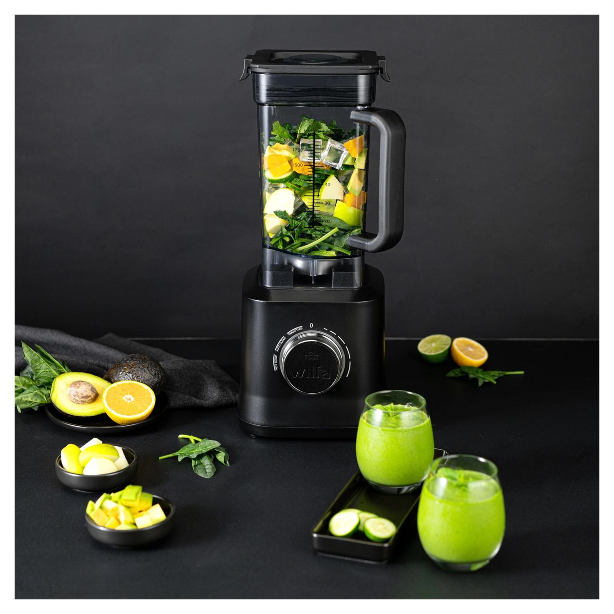 PB-1800B 1,8 l Standmixer 1800 W  (Schwarz) 