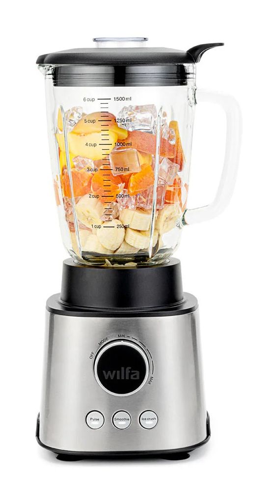 RBLP-1200S 1,8 l Standmixer 1800 W (Schwarz, Edelstahl, Transparent) 