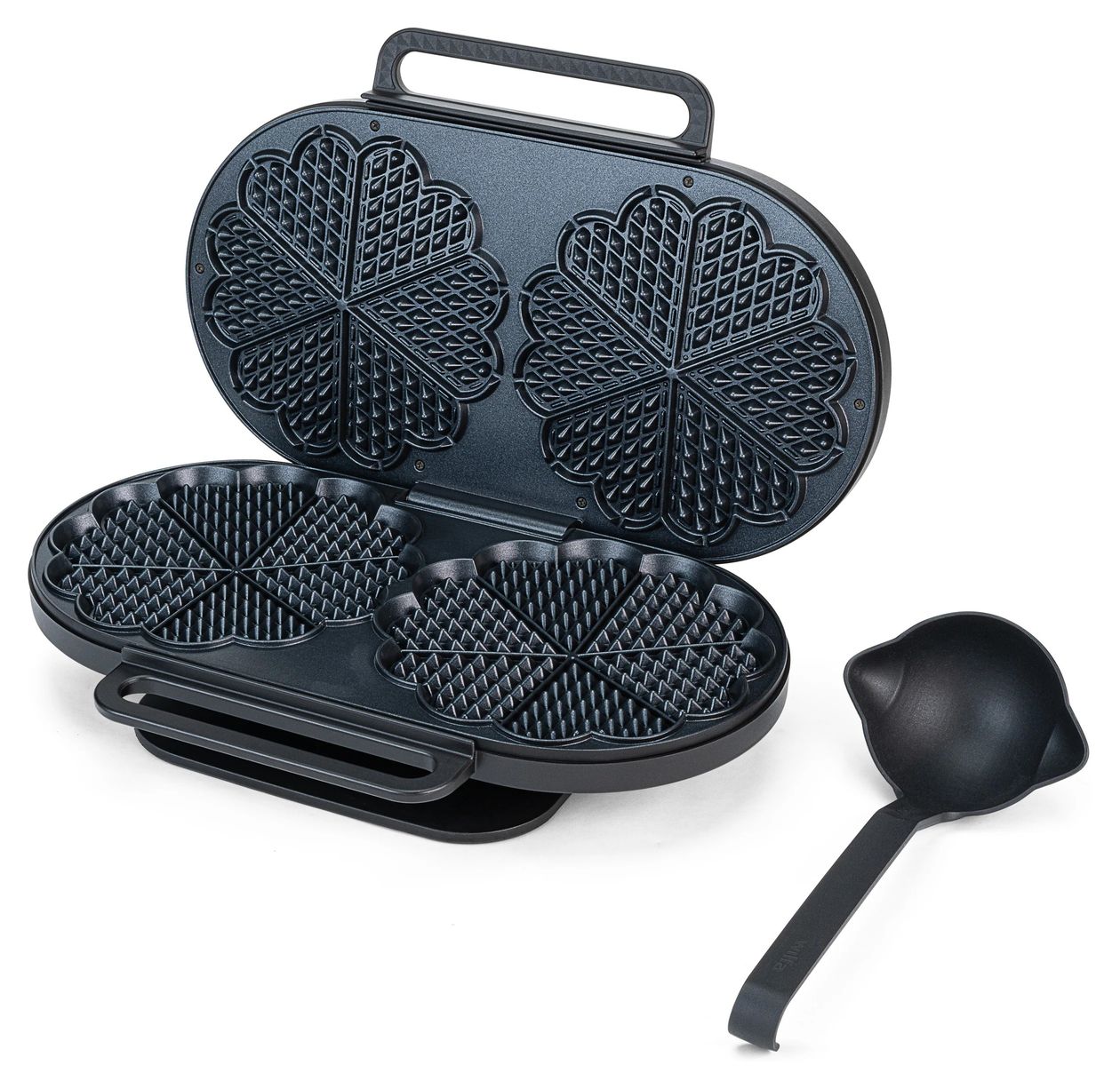 WM6DB-220 Waffeleisen Herz (Form) für 2 Waffel(n) 1800 W 