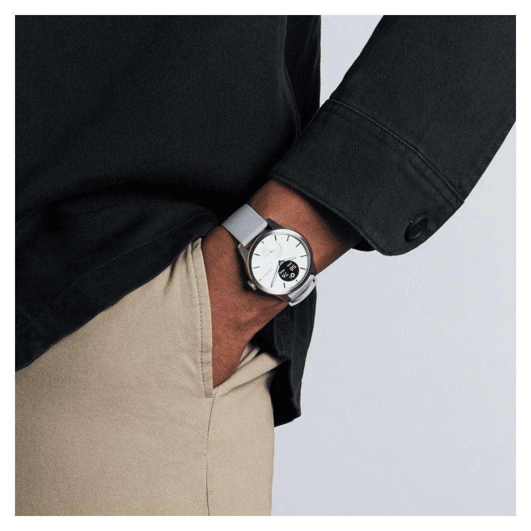 ScanWatch 2 Hybrid 42 mm Smartwatch Rund 282 ppi  (Edelstahl) 
