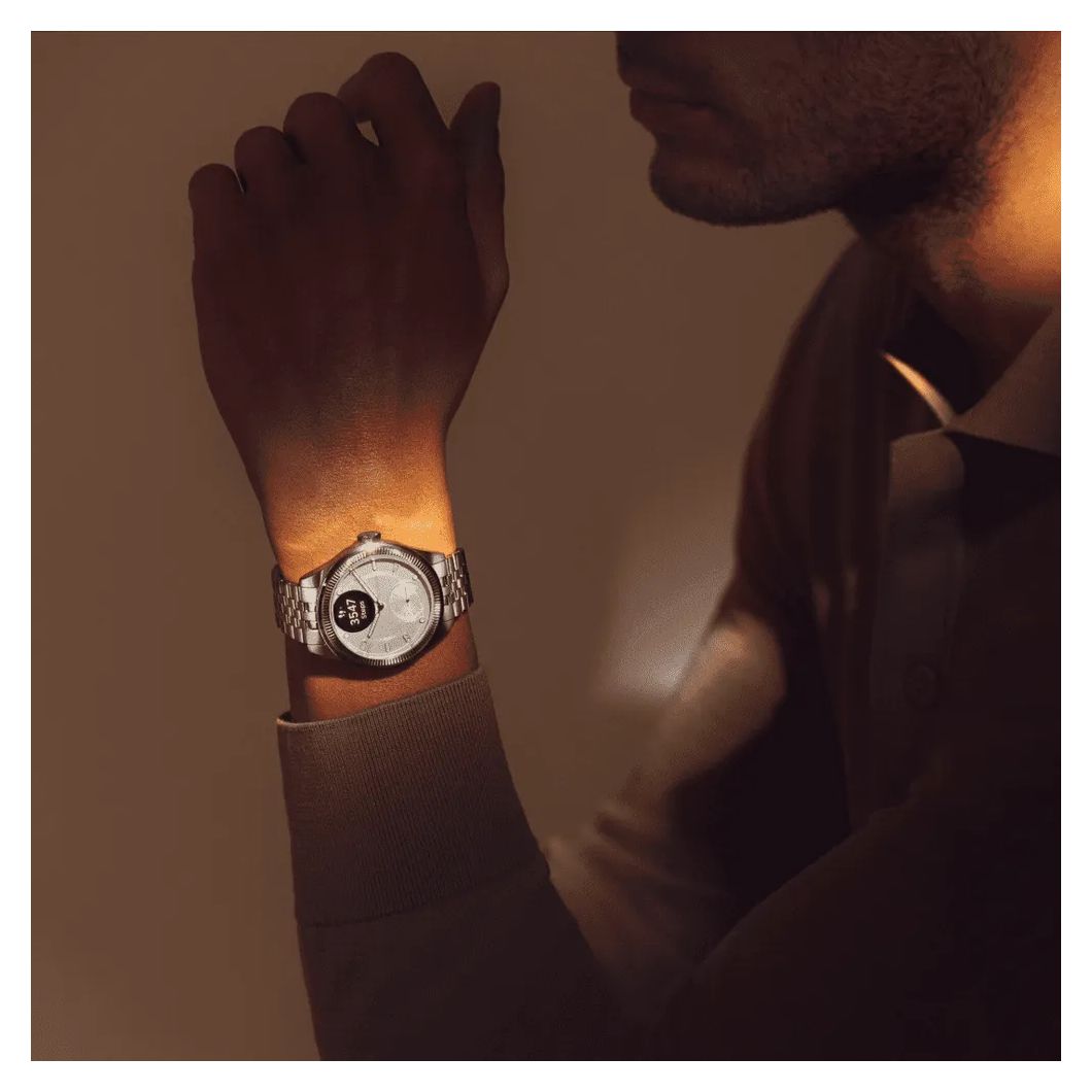 ScanWatch Nova Hybrid 39 mm Smartwatch Rund 282 ppi  (Grau, Titan) 