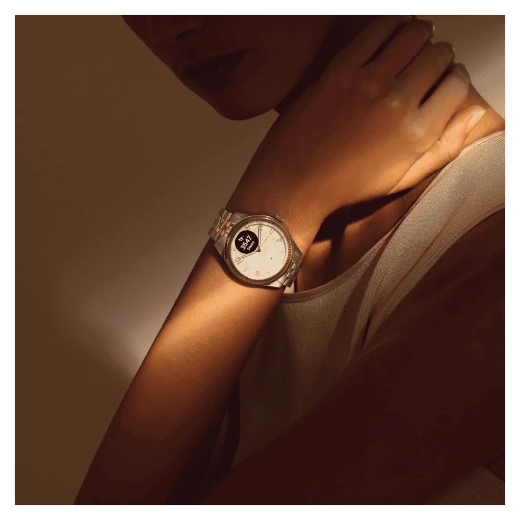 ScanWatch Nova Hybrid 39 mm Smartwatch Rund 282 ppi  (Gold, Edelstahl) 