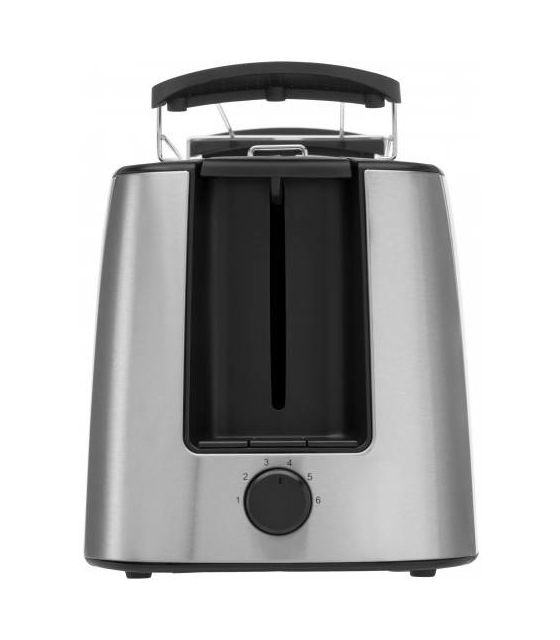 Bueno Pro Toaster 6 Stufen  (Schwarz, Edelstahl) 