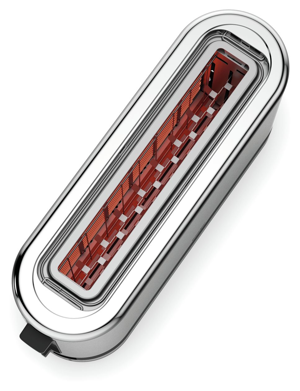 KÜCHENminis Toaster 900 W 2 Scheibe(n) 7 Stufen  (Edelstahl) 