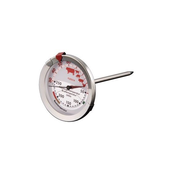 111018 Fleisch- und Ofenthermometer  (Edelstahl) 