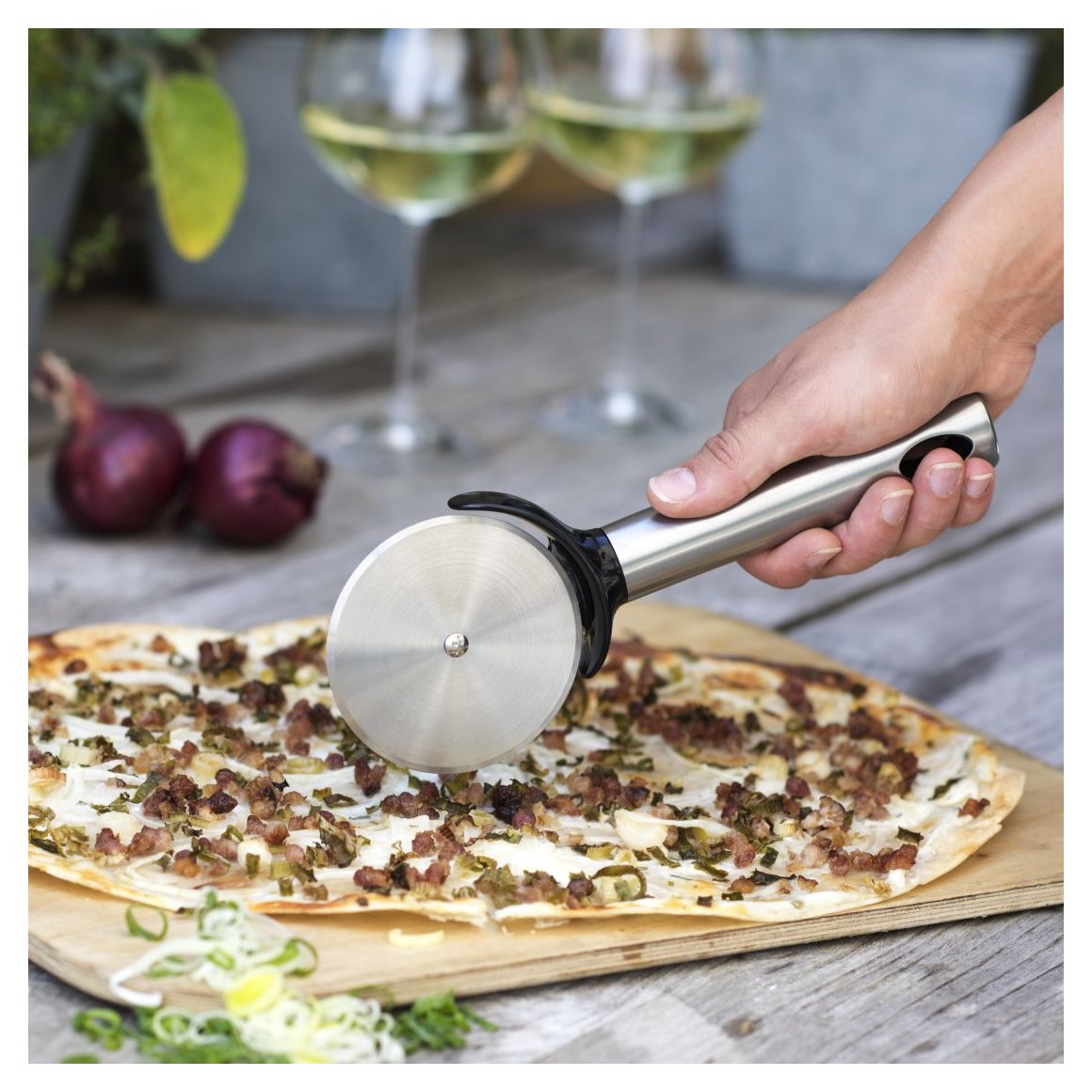 111429 Pizzaschneider 22cm 
