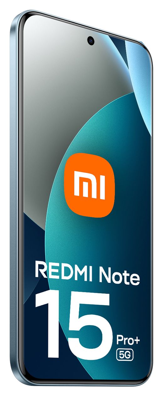 Redmi Note 15 Pro+ 512 GB Smartphone 17,4 cm (6.83") 2,4 GHz 200 MP Dreifach Kamera WiFi 6 (Glacier Blue) 