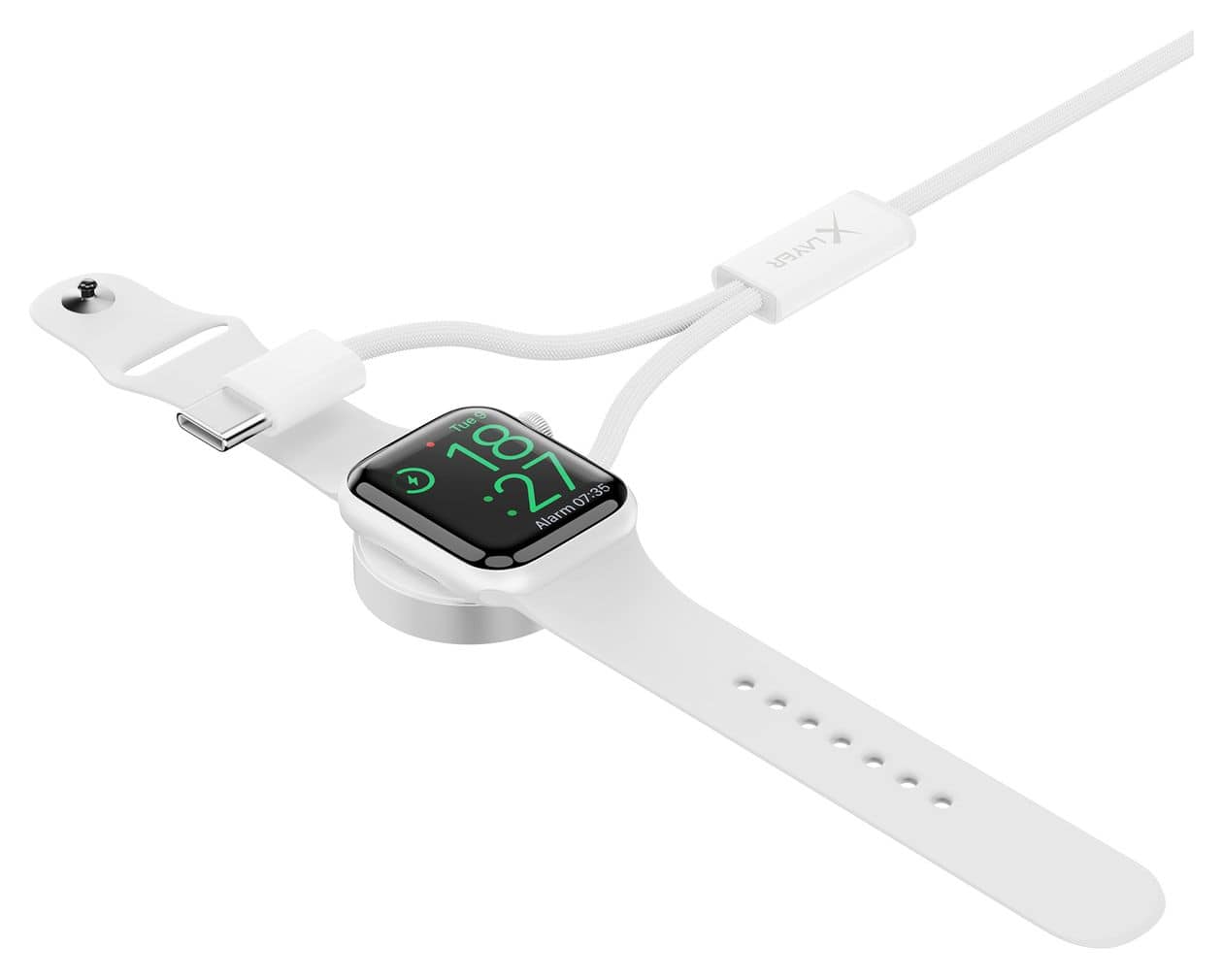 220380 0,48 Gbit/s Rundkabel USB C auf Männlich bis 100 W 1,5 m  (Weiß) 