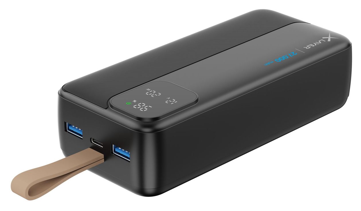 Rapid 27000 mAh Powerbank USB Typ-C  (Schwarz) 
