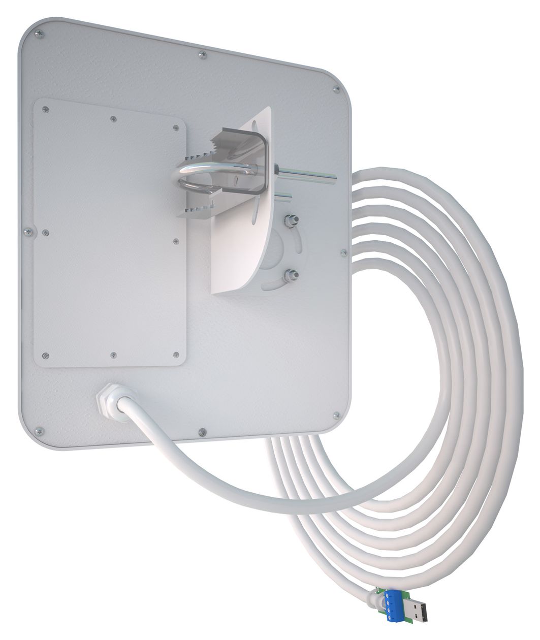 HAN2343CRC9 Sat-Spiegel  (Weiß) 