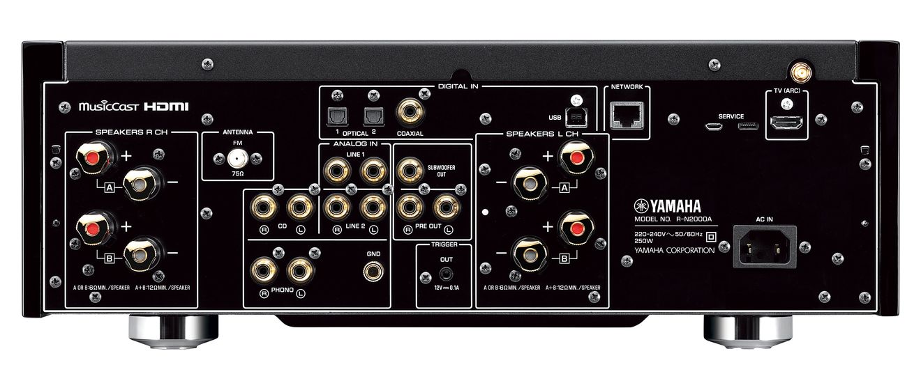 R-N2000A DAB, FM Receiver 185 W  (Silber) 