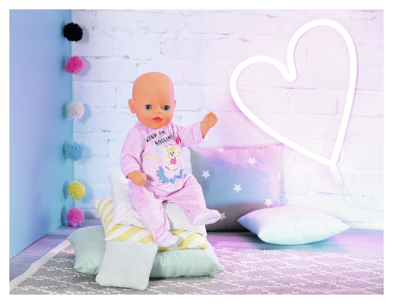 BABY born Little Strampler rosa 36cm 