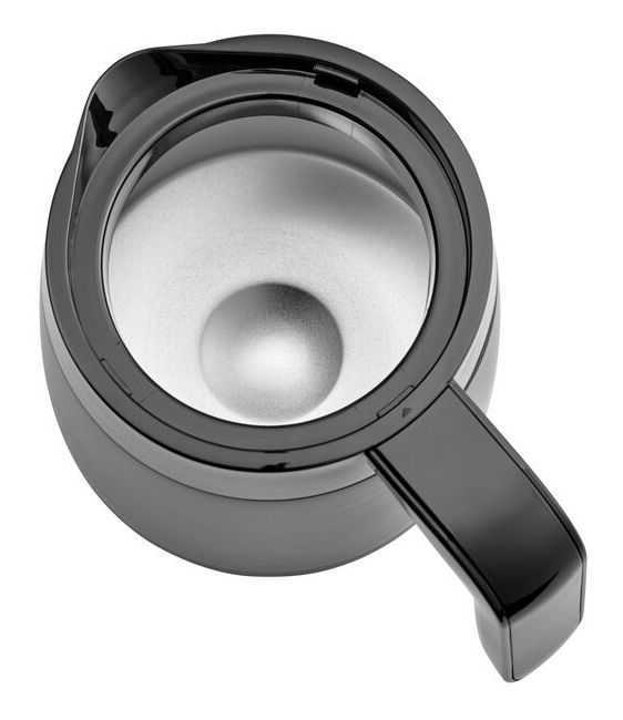 Enfinigy 10 Tassen Thermo Filterkaffeemaschine 1,2 l  (Schwarz) 