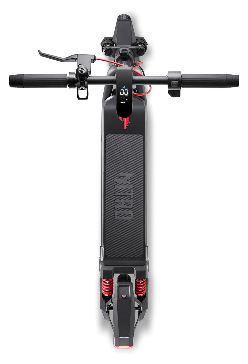 NES033 350 W E-Scooter 7,65 Ah bis 40 km Reichweite 19,2 kg  (Schwarz) 