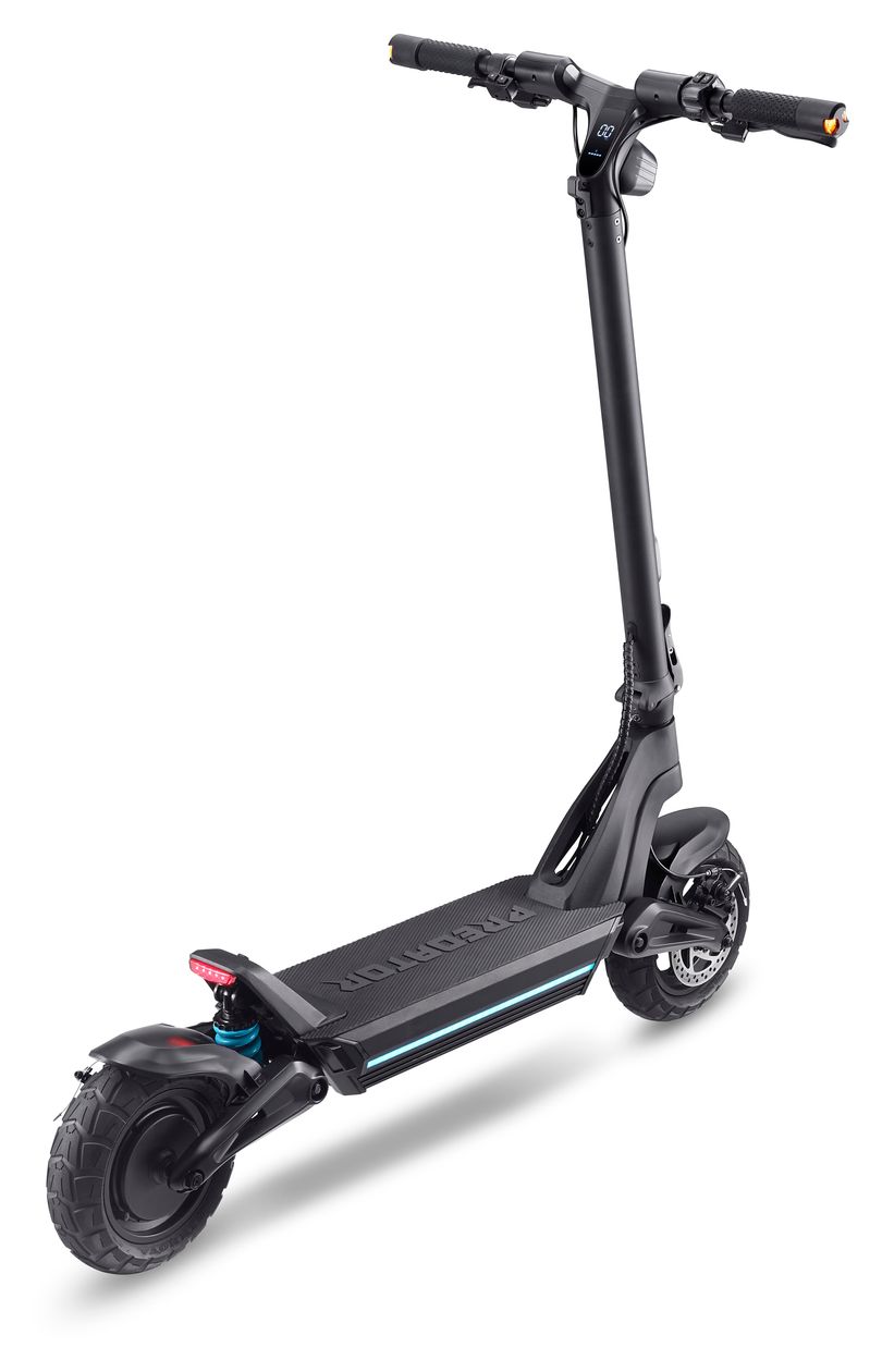 PES027 500 W E-Scooter 624 Wh bis 70 km Reichweite 26,5 kg  (Schwarz) 