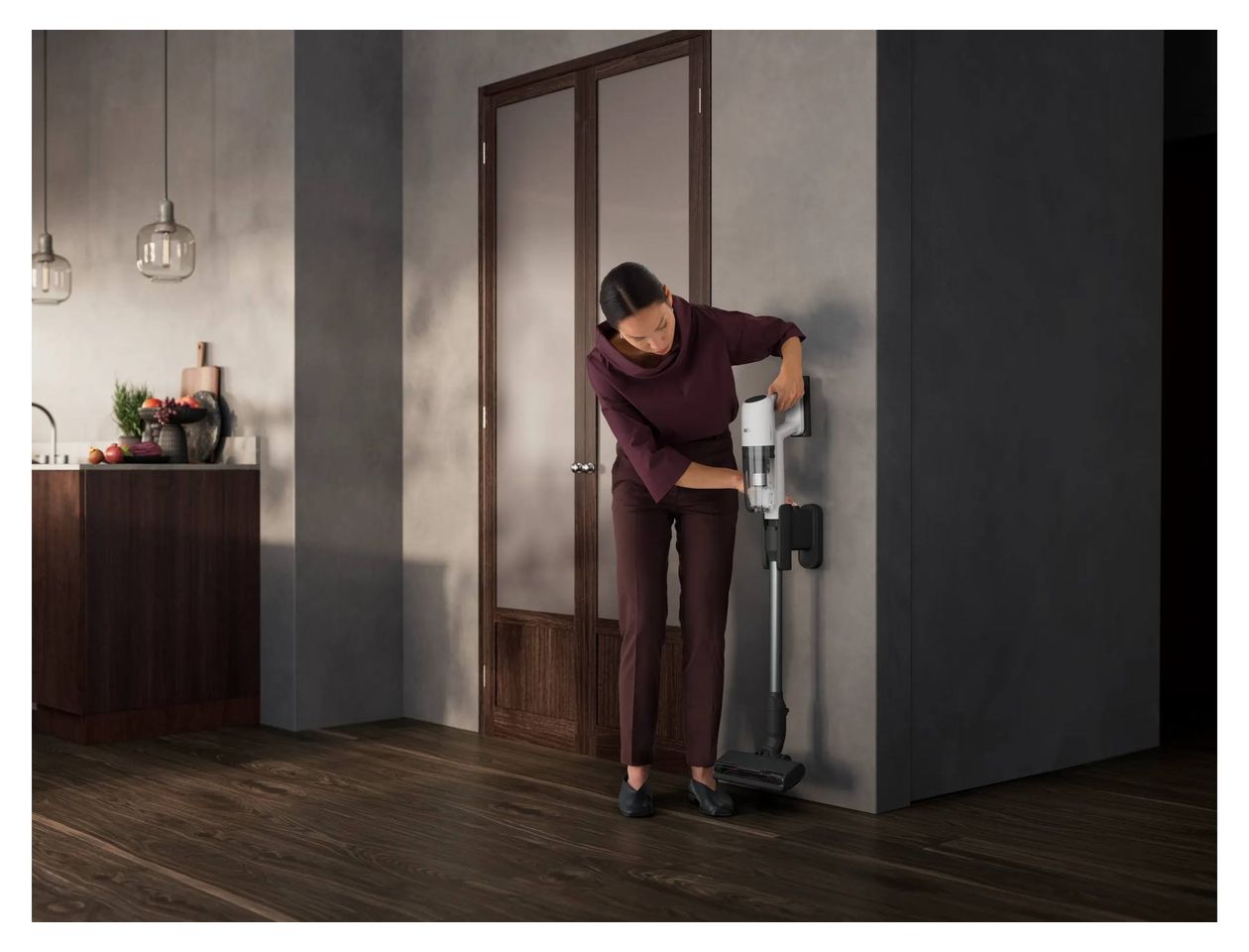 AP71HB14SH Handstaubsauger Beutellos bis 50 min Laufzeit 14,4 V  (Schwarz, Weiß) 