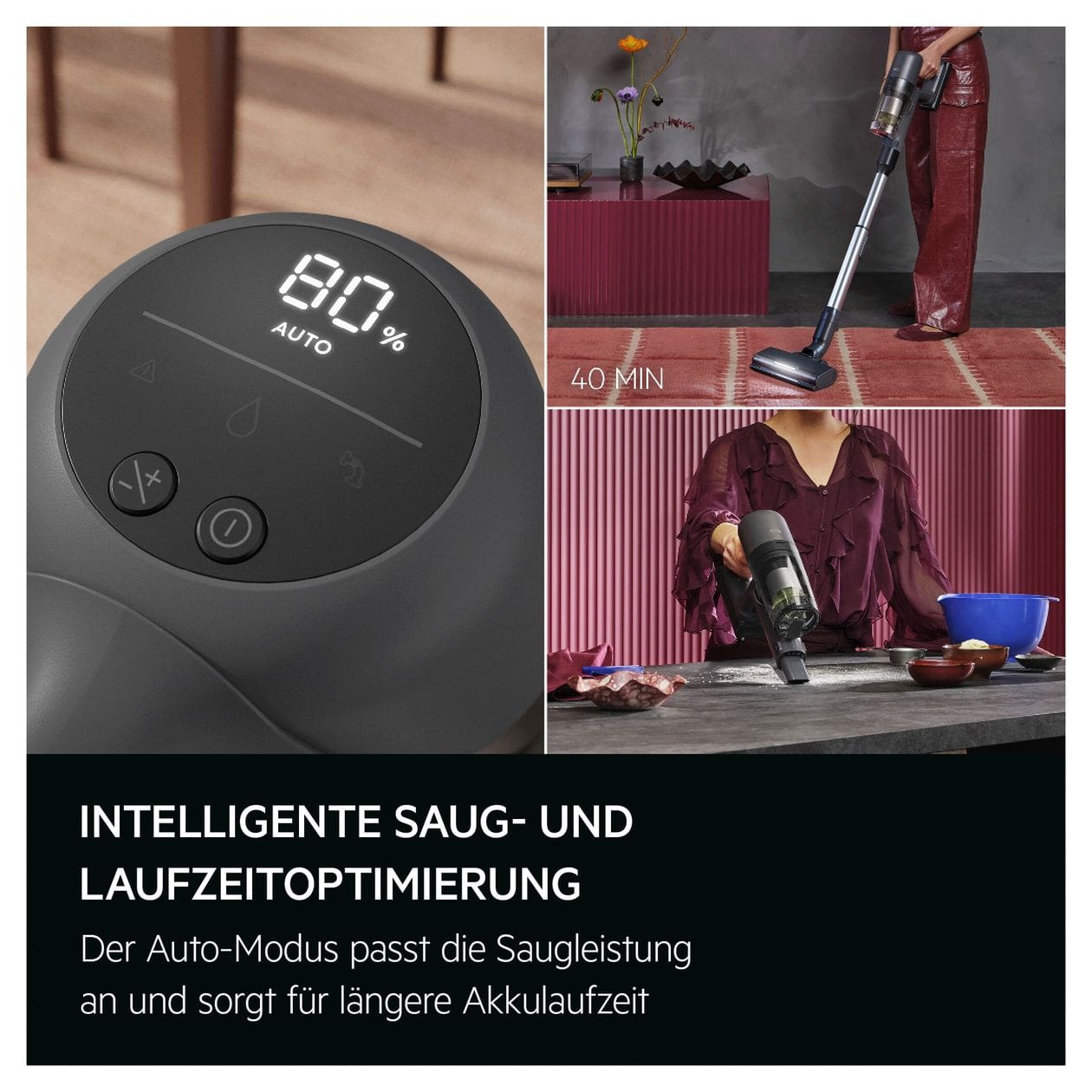 AP72UB21ES Ultimate 7000 Handstaubsauger Beutellos bis 40 min Laufzeit 21,6 V HEPA  (Grau) 