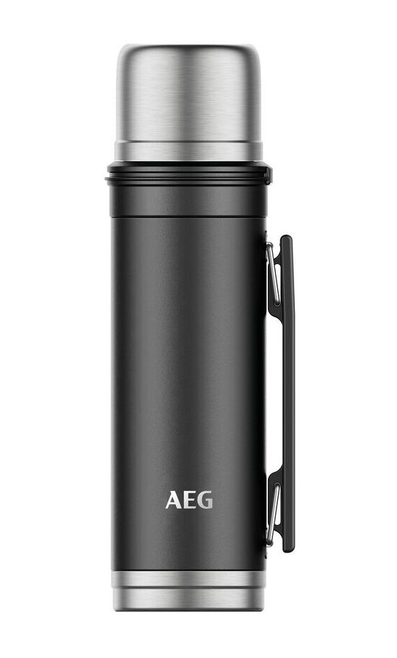 ATHJ02 Thermosflasche 1 l   (Schwarz) 