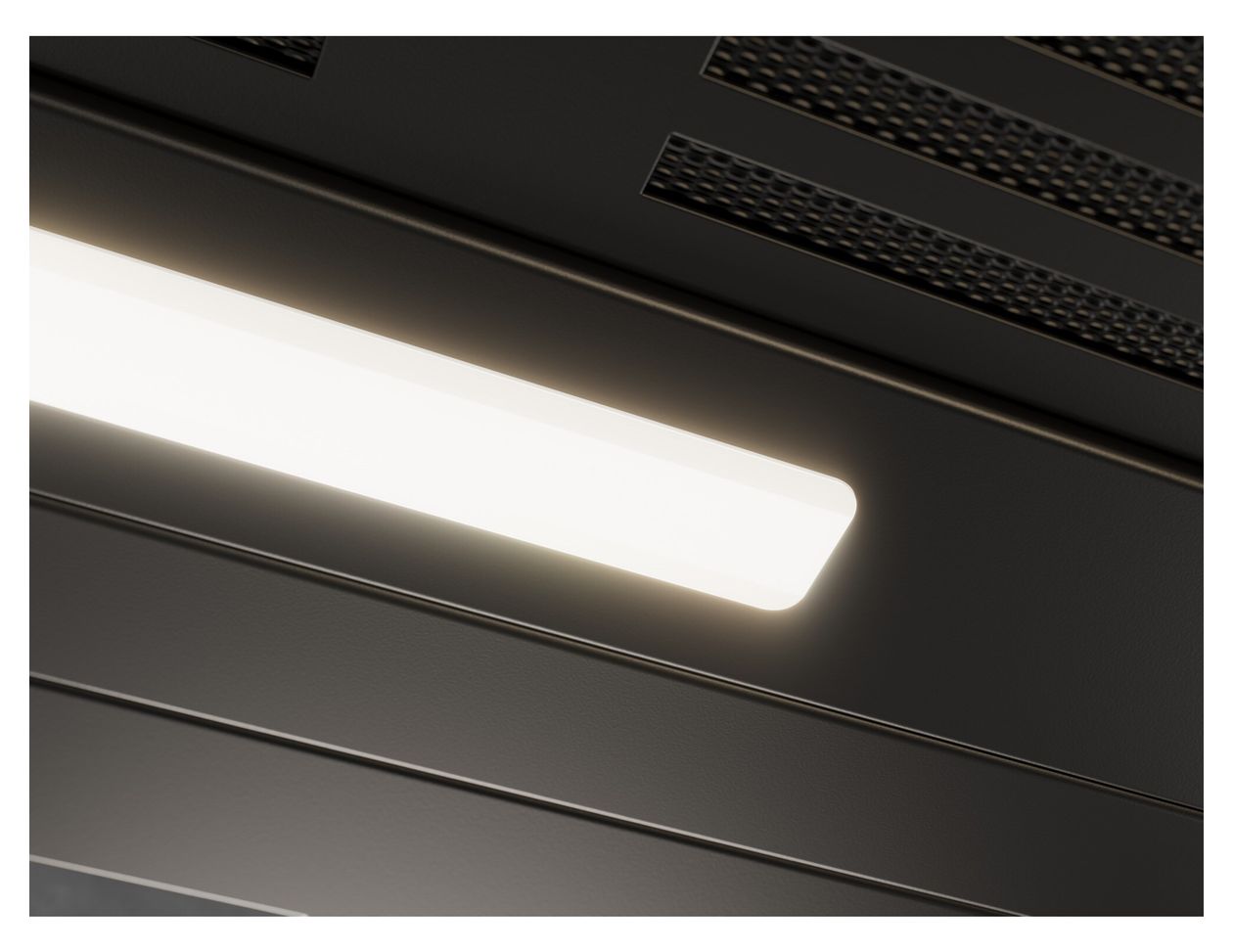 DKB2930M Abluft/Umluft Dunstabzugshaube/Esse Wand 90 cm (Silber) 