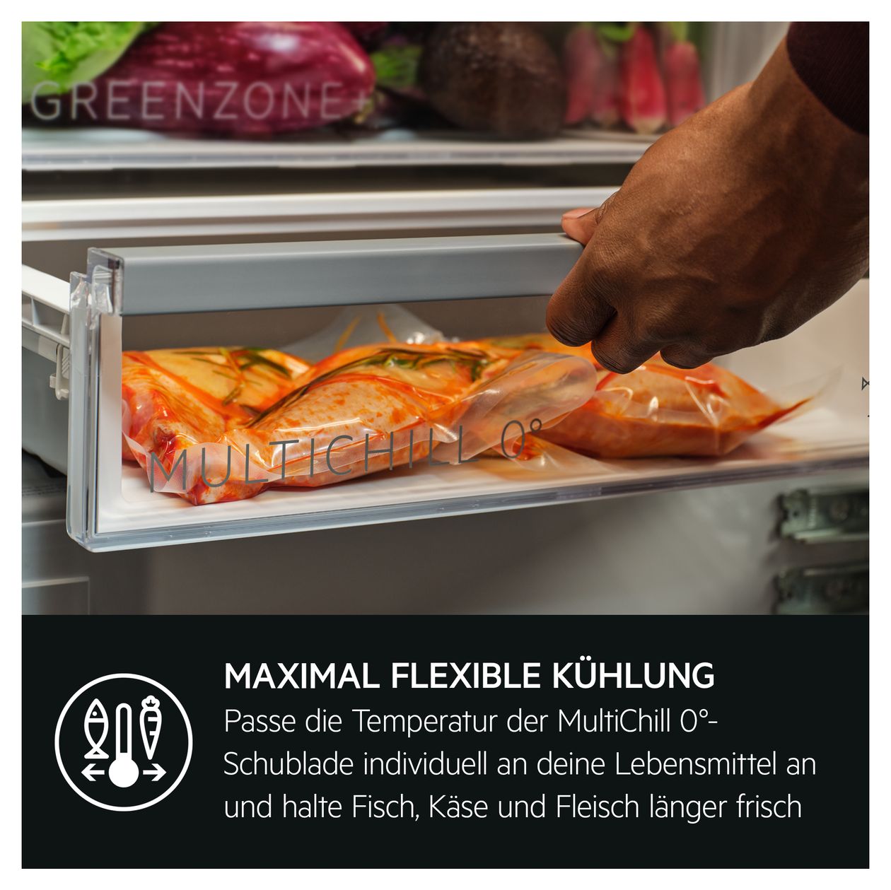 Serie 9000 TC9VS181BC 182 l / 62 l 178 cm Einbau Kühl-/Gefrierkombination 125 kWh NoFrost 