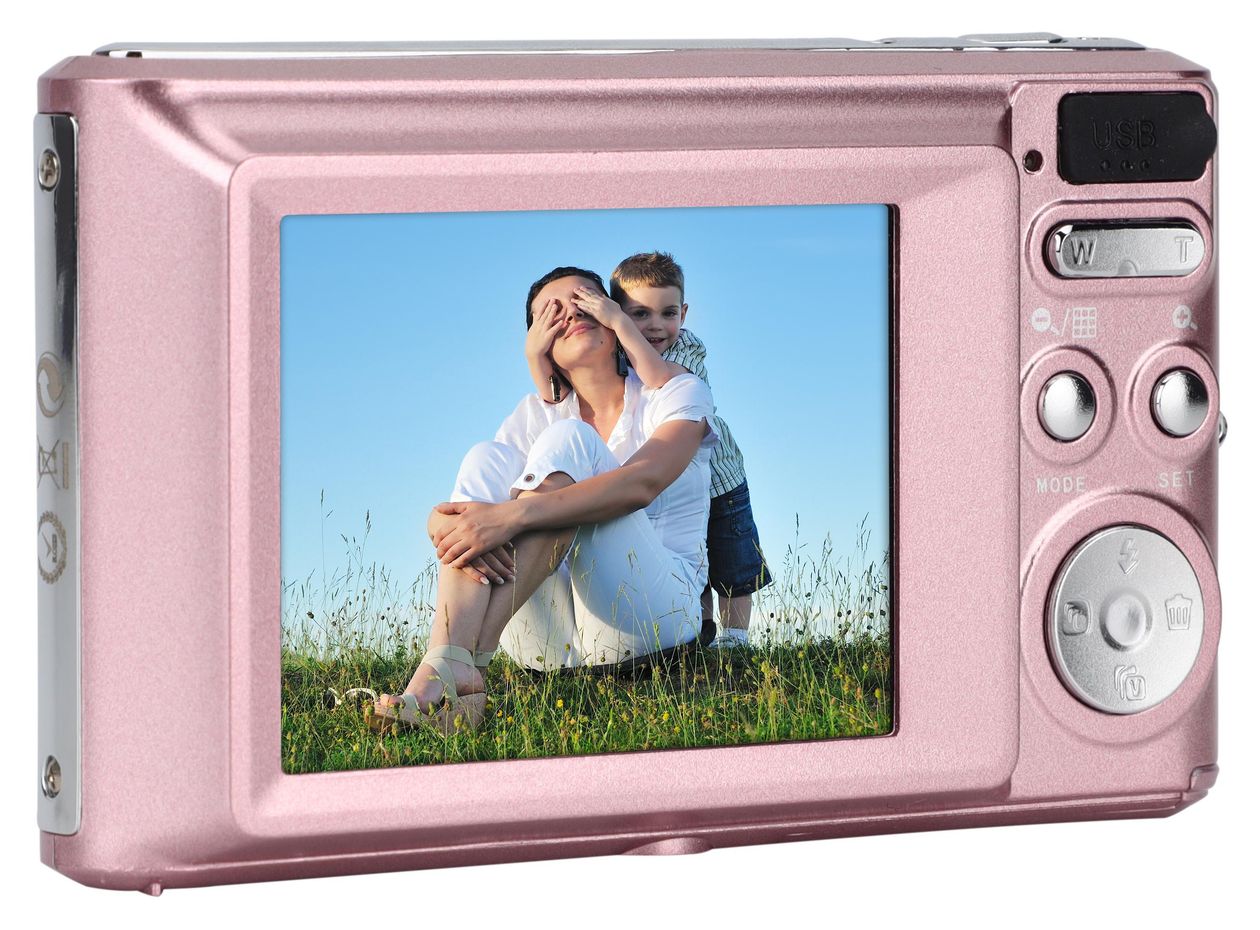 Realishot DC5500  Kompaktkamera  (Pink) 