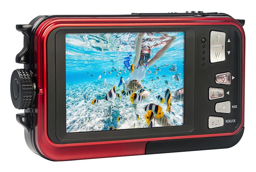 Realishot WP8000 Kit 24 MP  Kompaktkamera  (Rot) 