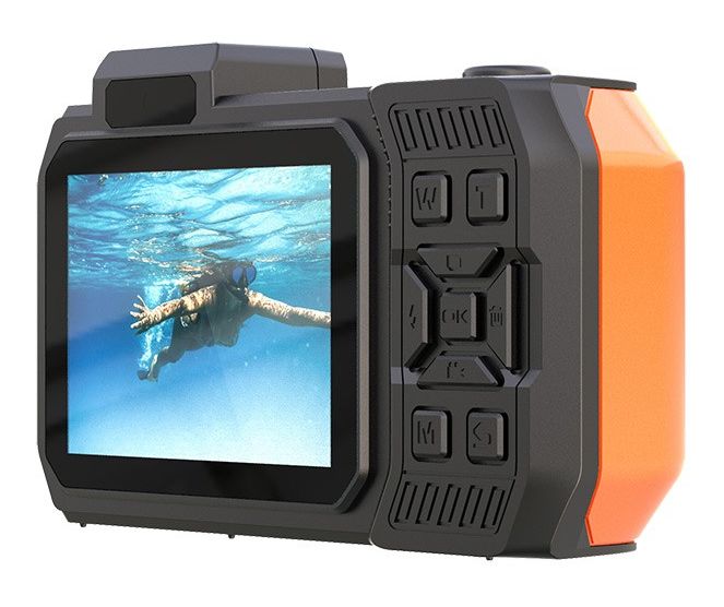 Realishot WP9500 24 MP   (Orange) 