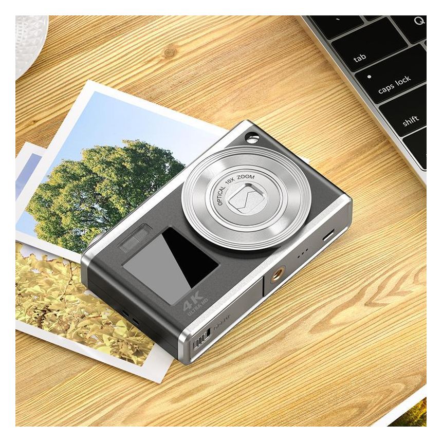 Realshot DC9200  Kompaktkamera 10x Opt. Zoom  (Schwarz) 