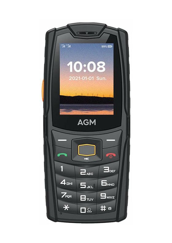 M6 4G Smartphone 6,1 cm (2.4 Zoll 0,3 MP Dual Sim  (Schwarz) 