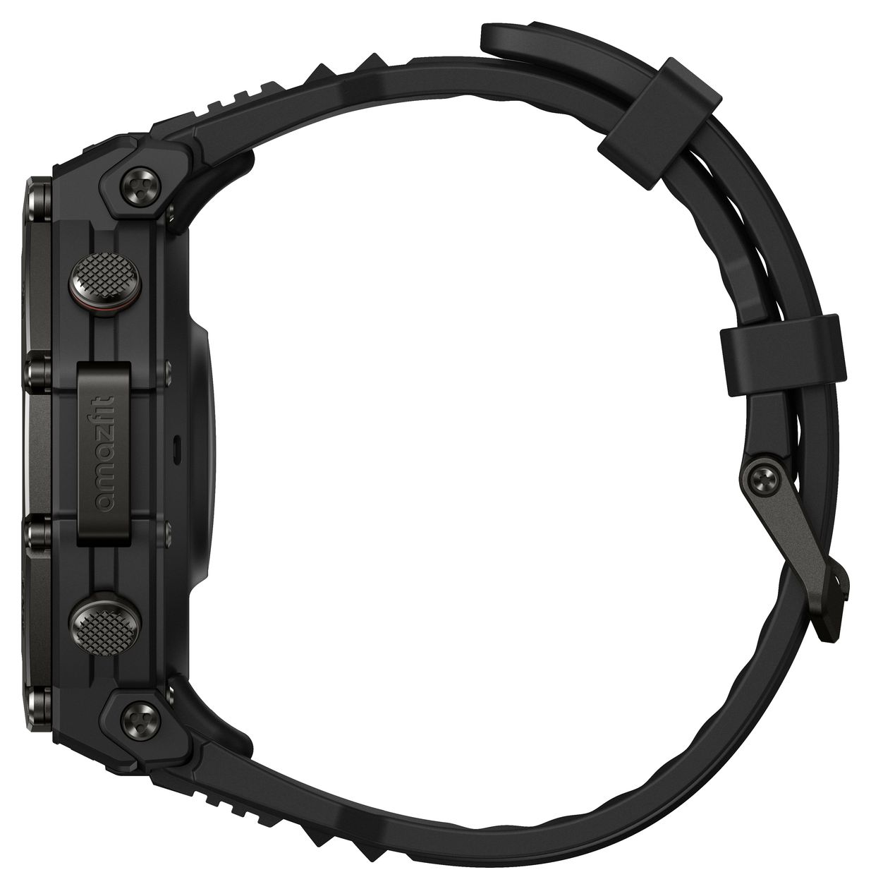 T-Rex 3 Pro Digital 48 mm Smartwatch Rund 322 ppi  (Schwarz) 