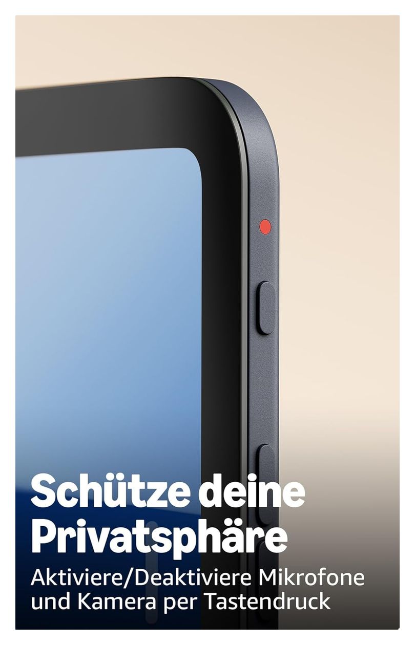 Echo Show 8 Wlan Lautsprecher mit Bluetooth Amazon Alexa  (Weiß) 