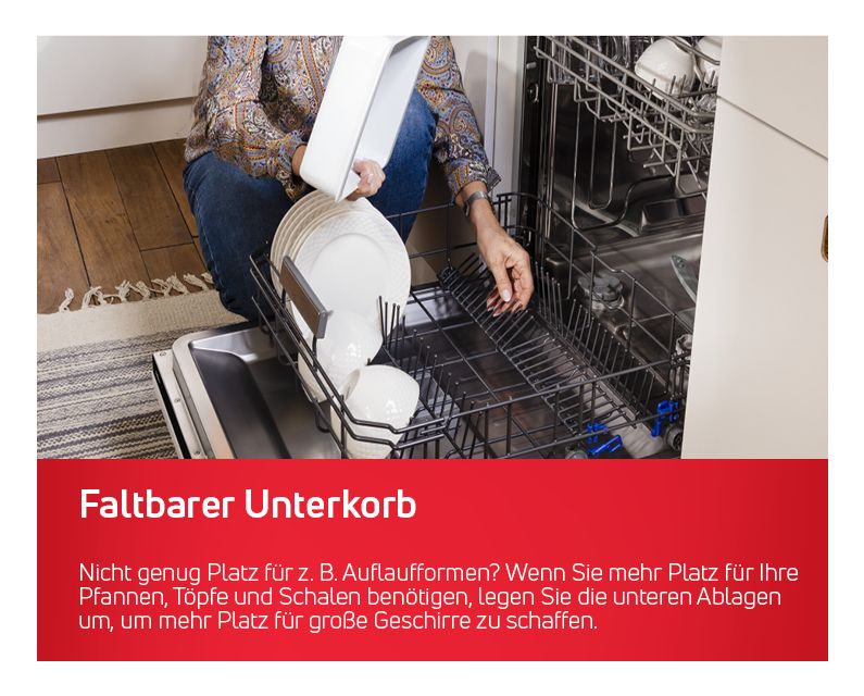 EGSP576910E 60 cm Geschirrspüler teilintegriert (ohne Front) Leise 14 Maßgedecke aquaStop Funktion 