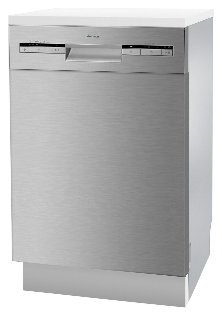 EGSPU500911E 45 cm Geschirrspüler teilintegriert (ohne Front) Leise 10 Maßgedecke aquaStop Funktion 
