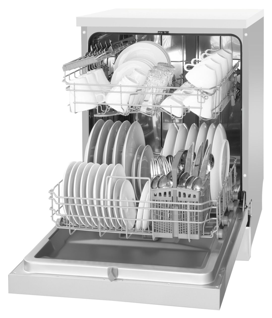 EGSPU513911E 60 cm Geschirrspüler teilintegriert (ohne Front) Leise 13 Maßgedecke aquaStop Funktion 