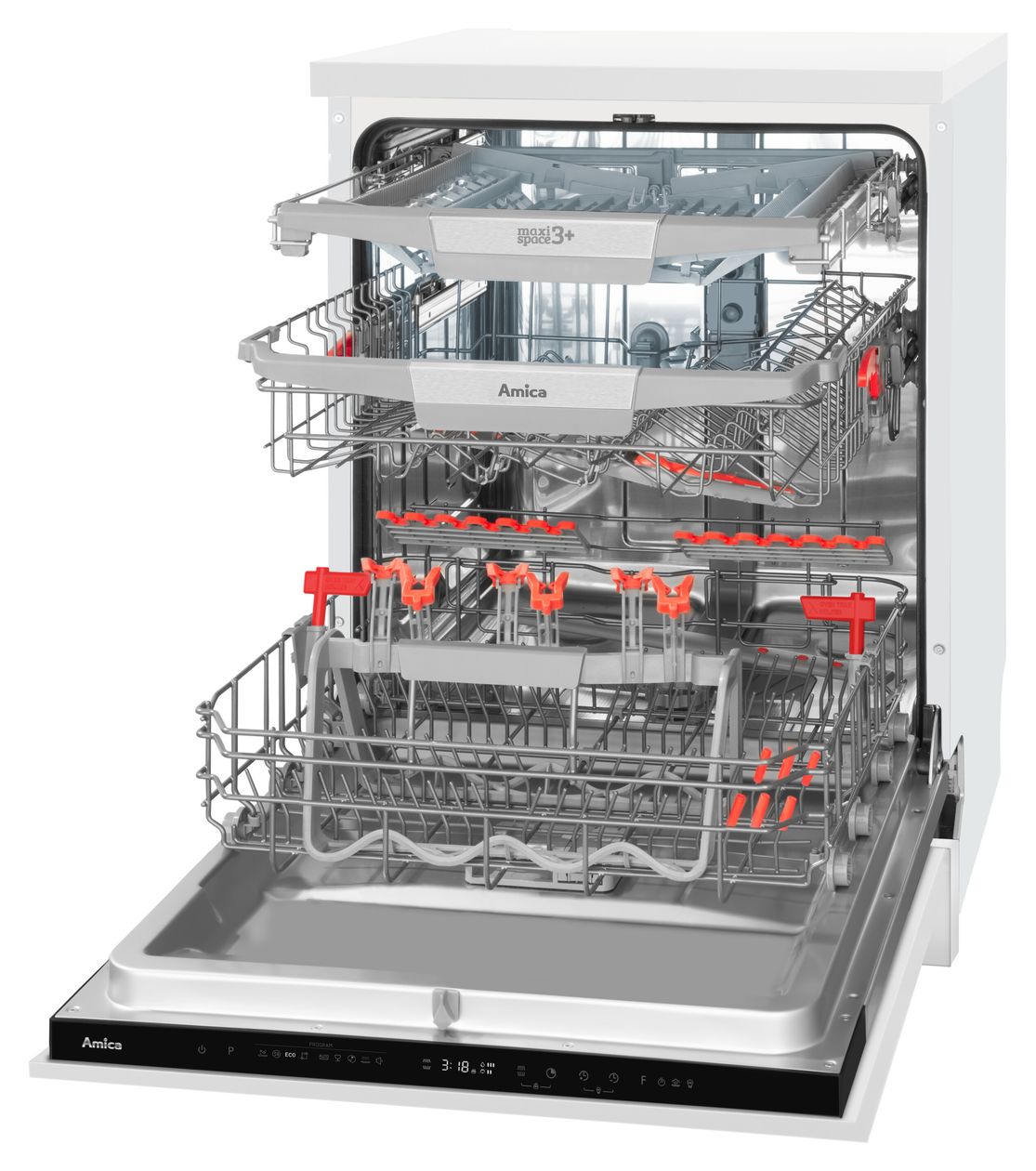 EGSPV590900 60 cm Geschirrspüler vollintegriert (ohne Front) Sehr leise 14 Maßgedecke aquaStop Funktion 