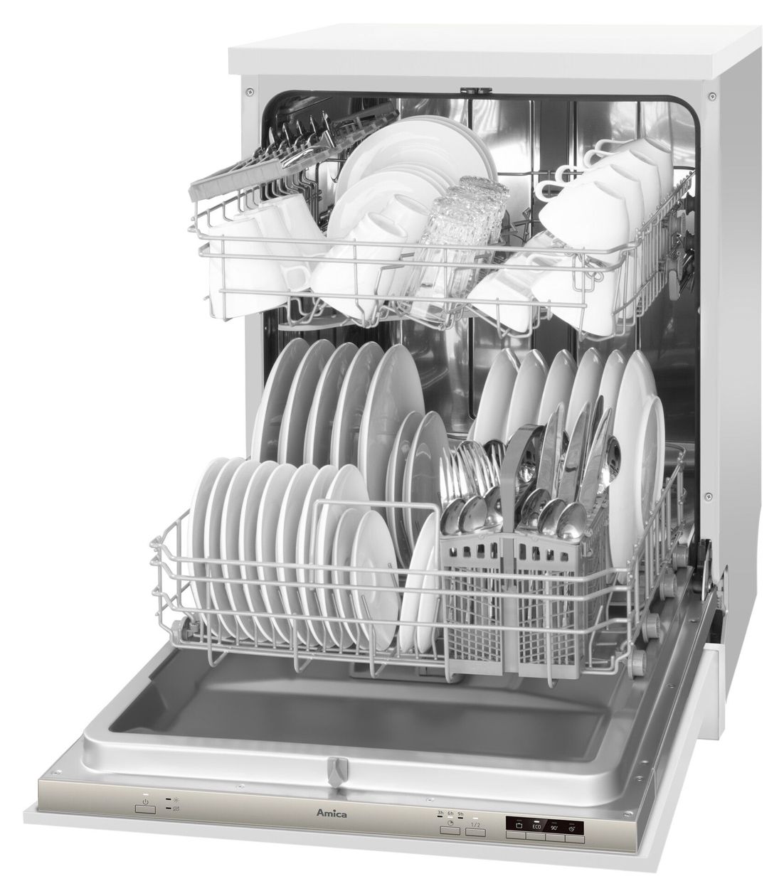 EGSPV593911 60 cm Geschirrspüler vollintegriert (ohne Front) Leise 13 Maßgedecke 