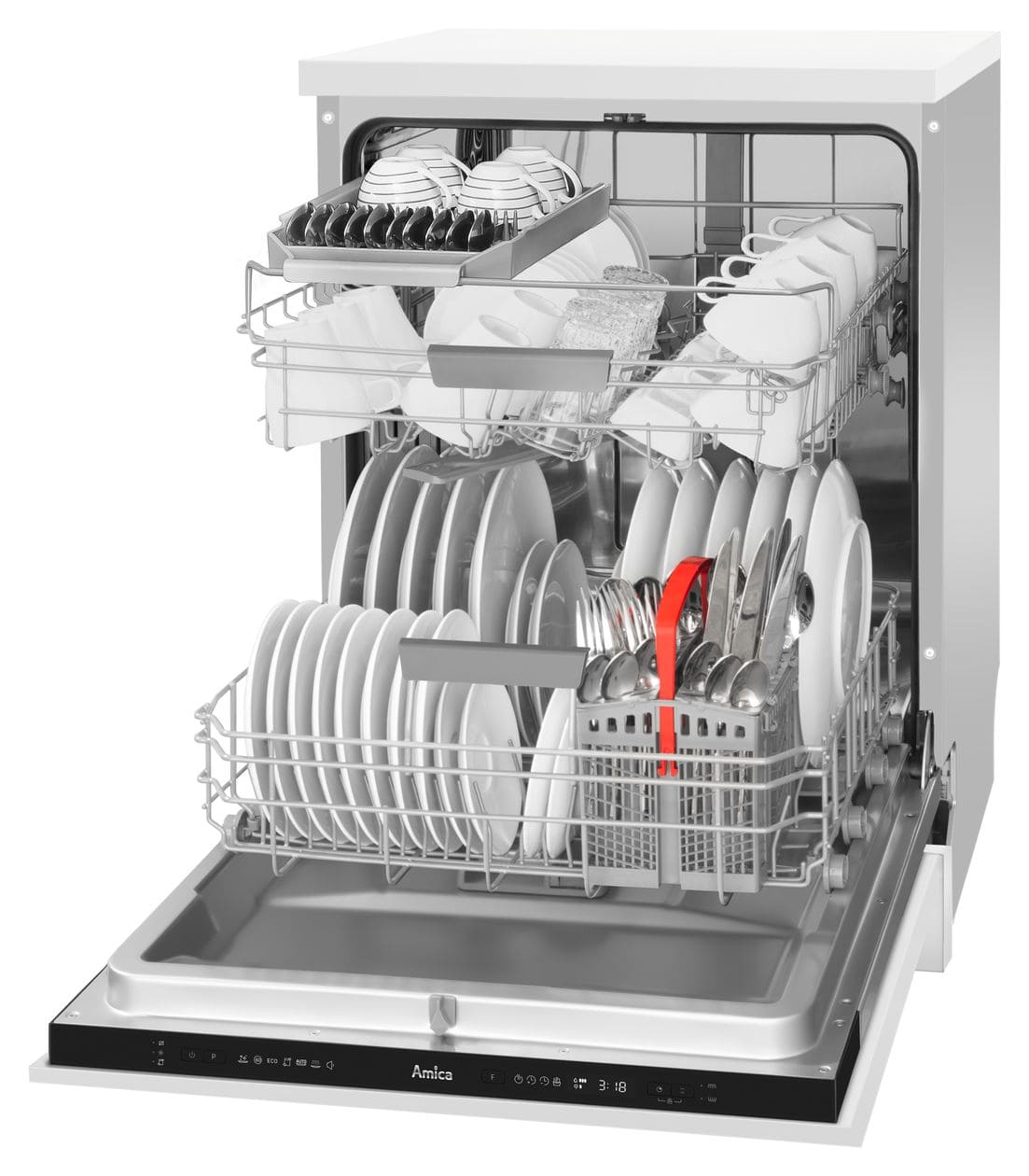EGSPV596915 60 cm Geschirrspüler vollintegriert (ohne Front) Leise 14 Maßgedecke aquaStop Funktion 