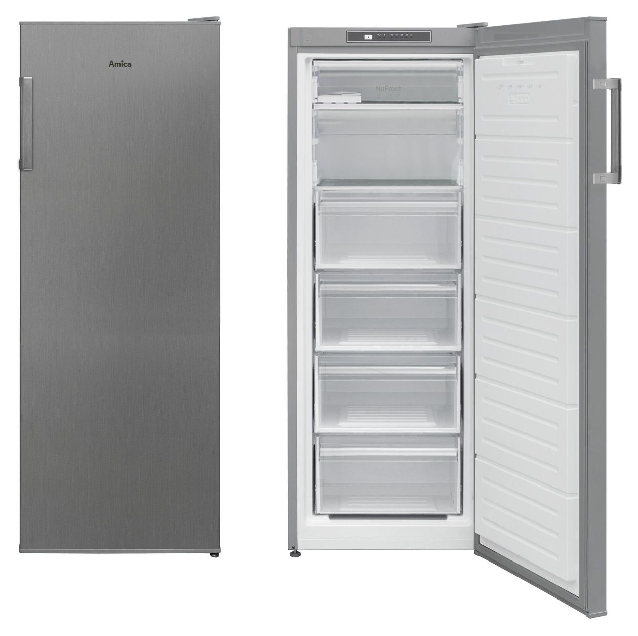 GSN324160E 174 l Gefrierschrank 212 kWh Jahr NoFrost  (Edelstahl) 