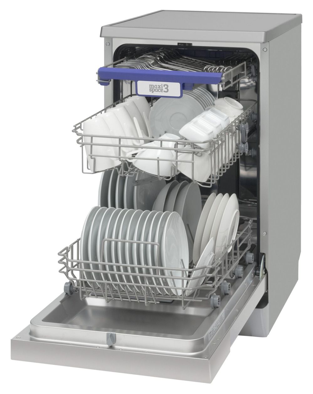 GSP531100E 45 cm Geschirrspüler unterbaufähig Leise 10 Maßgedecke aquaStop Funktion 