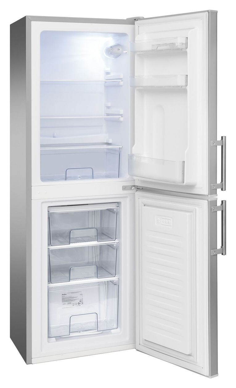 KGC384110E 93 l / 45 l Kühl-Gefrierkombi freistehend 118 kWh Jahr  (Edelstahl) 