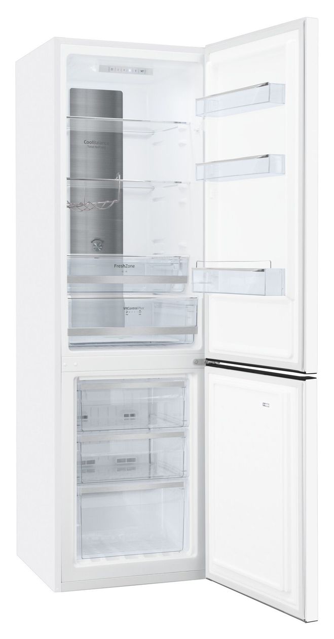 KGCN388145W 180 l / 70 l Kühl-Gefrierkombi freistehend NoFrost 140 kWh Jahr  (Weiß) 