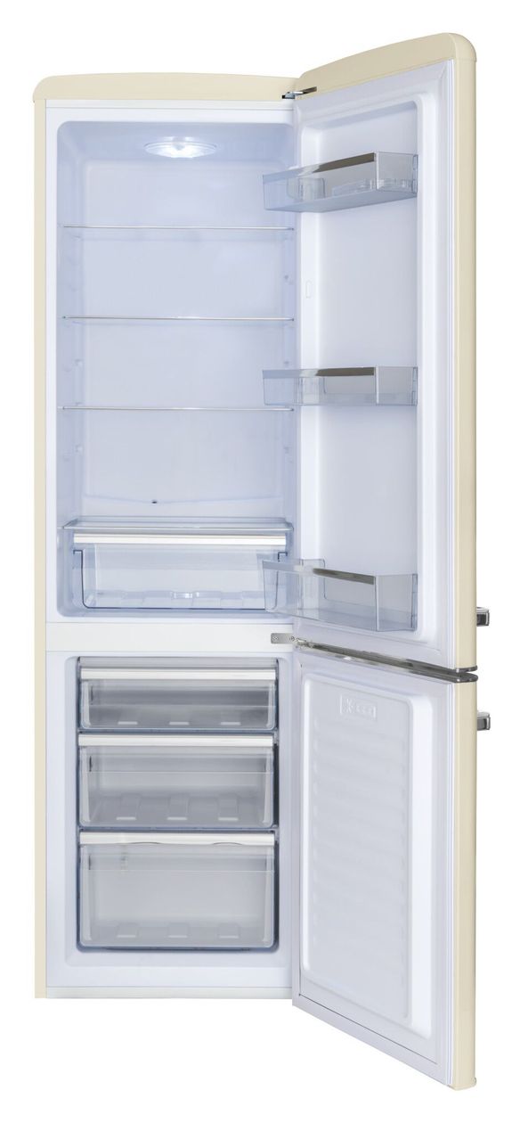 KGCR387101B 181 l / 63 l Kühl-Gefrierkombi freistehend 162 kWh Jahr  (Beige) 