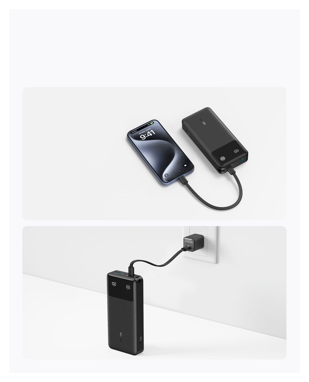 PowerCore 20000 mAh Powerbank USB Typ-C  (Schwarz) 