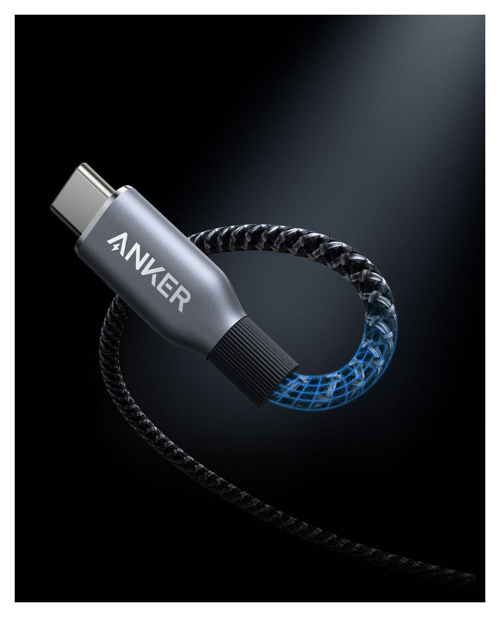 Prime Rundkabel USB C auf USB C Männlich 0,9 m 